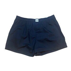 Victorias Secret Pink Womens Black Lounge Shorts XXL Cotton Blend NWT‎